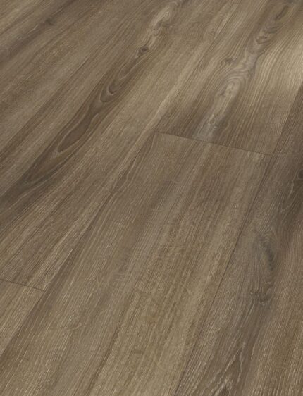 Panele laminowane PARADOR Basic 600, 4V Dąb Studioline Brązowy AC4 8mm 24h PREMIUM