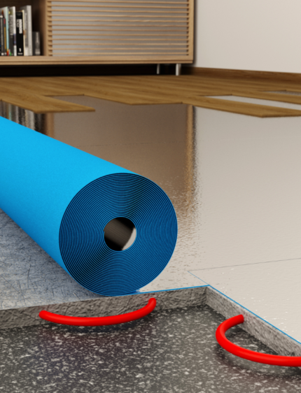 Korner Alu Floor Protect podkład pod panele podłogowe 2 mm, 10 m²