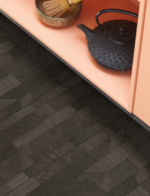 Panele PARADOR Modular ONE Individual plan look, 4V Cross Cut Czarny 8mm 100h PREMIUM - obrazek 5