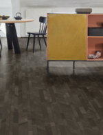 Panele PARADOR Modular ONE Individual plan look, 4V Cross Cut Czarny 8mm 100h PREMIUM - obrazek 4