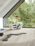 Panele PARADOR Modular ONE Hydron Wide plank, 4V Dąb Urban Biały Bielony 5,5mm 100% wodoodporny PREMIUM - obrazek 5