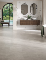 Panele PARADOR Modular ONE Hydron Oversize tile, 4V Beton Biały 5,5mm 100% wodoodporny PREMIUM - obrazek 6