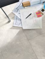 Panele PARADOR Modular ONE Hydron Oversize tile, 4V Beton Jasnoszary 5,5mm 100% wodoodporny PREMIUM - obrazek 4
