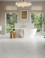 Panele PARADOR Modular ONE Hydron Oversize tile, 4V Marmur Eos Biały 5,5mm 100% wodoodporny PREMIUM - obrazek 5