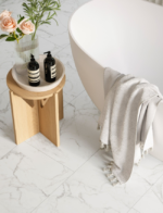 Panele PARADOR Modular ONE Hydron Oversize tile, 4V Marmur Eos Biały 5,5mm 100% wodoodporny PREMIUM - obrazek 4