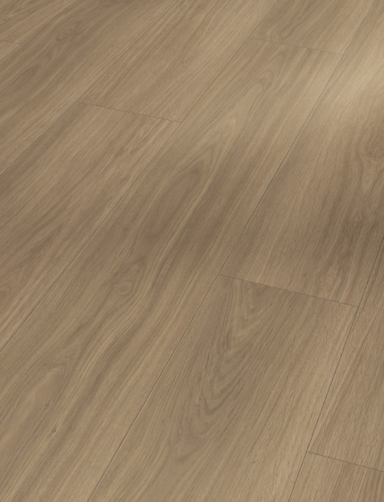 Panele PARADOR Modular ONE Wide plank, 4V Dąb Artemis Karmelowy Brąz 8mm 100h PREMIUM