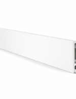 Listwa przypodłogowa biała Premium Floor DUROFIT PF081 2,4m 8cm - obrazek 2