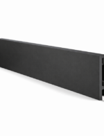 Listwa przypodłogowa czarna Premium Floor DUROFIT PF081B 2,4m 8cm - obrazek 2