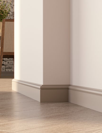 Listwa przypodłogowa cappuccino Premium Floor DUROFIT PF082C 2,4m 8cm
