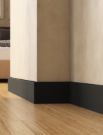 Listwa przypodłogowa czarna Premium Floor DUROFIT PF100B 2,4m 10cm